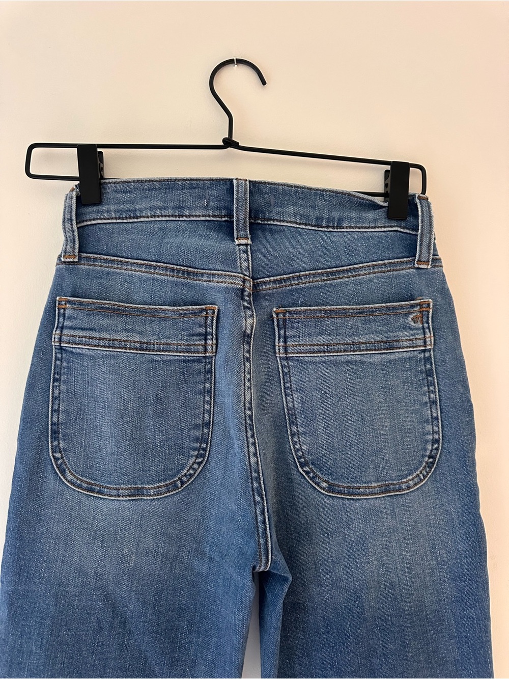 Madewell Kick Out full-length flare jeans size 25 - Picture 5 of 9